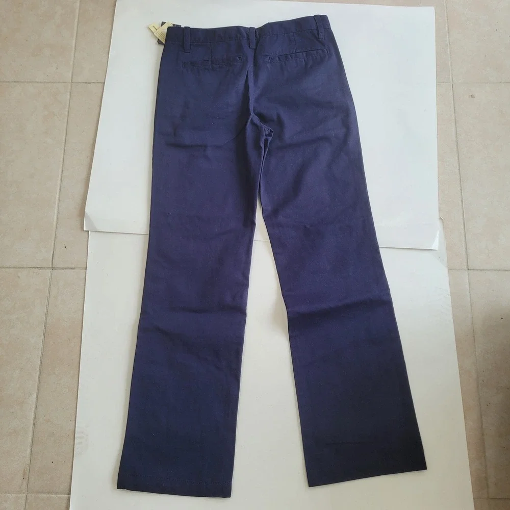 Cherokee Boys Ultimate Khaki Uniform‎ Pants Size 14 Xavier Navy Blue NWT 2 Pack